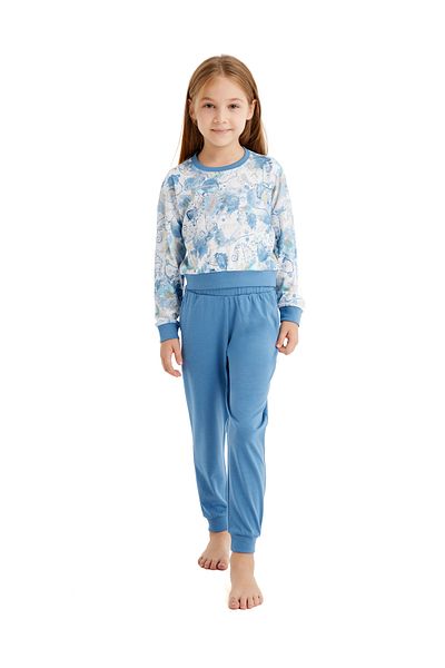 Blackspade 51637 Set Pijama Fata Model - Imprimat