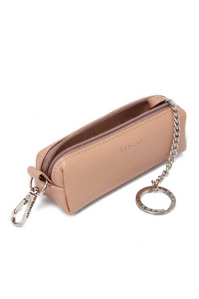 Tergan Powder Genuine Leather Unisex Keychain - S1An 00000217 -J1B