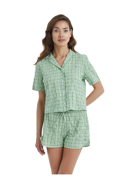 Blackspade Kadın Pijama Üstü 60410 - Yeşil