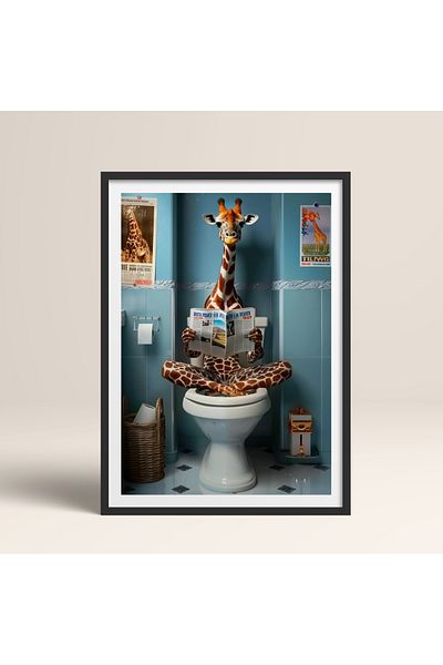 HOMEPACK Pictură cu un singur cadru din lemn Pictură poster dintr-o bucată TK/983