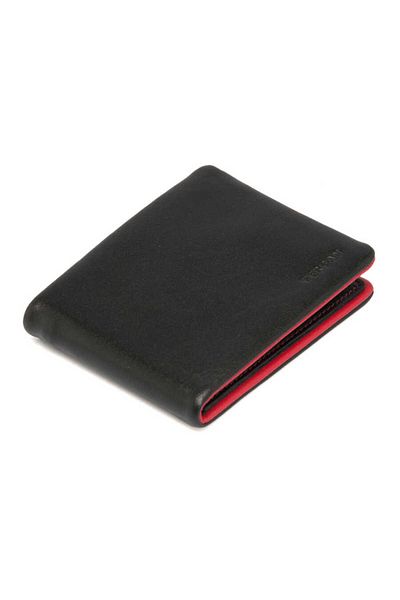 Tergan Black Genuine Leather Men's Wallet - S1Ce 00001585 -H41