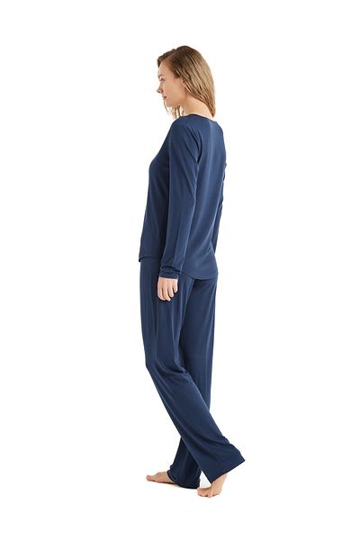 Blackspade Women's Pajama Set 51609 - Navy Blue