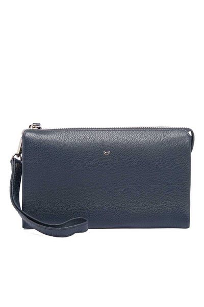 Tergan Δερμάτινη ανδρική τσάντα Portfolio Navy Blue - S1pc 00021240 -x86