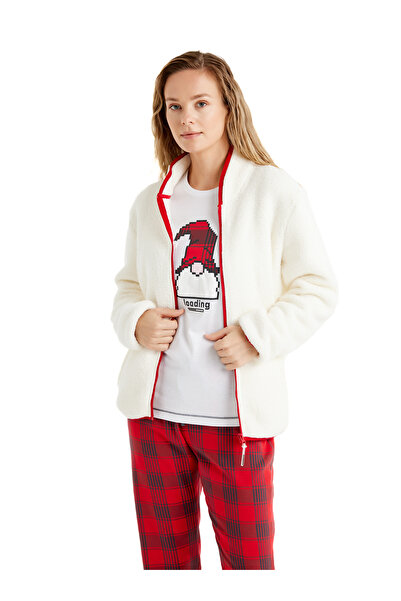 Blackspade Women's Fleece Sweatshirt 51624 - Cream