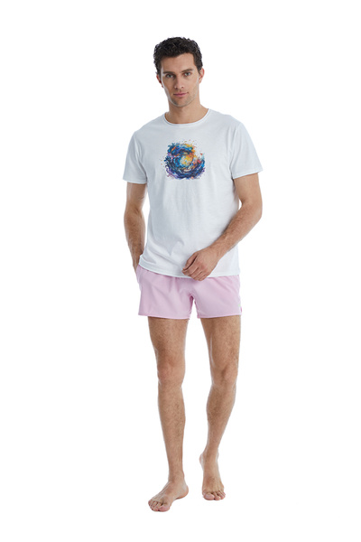 Blackspade Ανδρικό μπλουζάκι 10638 - Λευκό