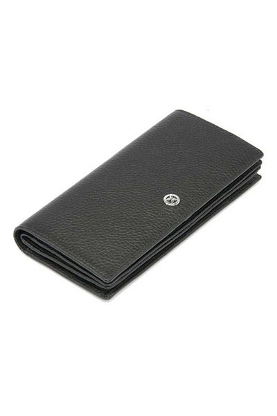Tergan Women's Black Leather Wallet - S1Cb 00005685 -A41