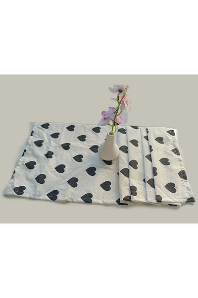 Kudi 50X112 Table Elegance with Mini-Heart Runner