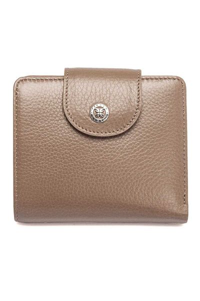 Tergan Beige Leather Women's Wallet - S1Cb 00005674 -B56