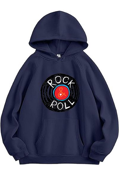 makiteks Unisex φούτερ με κουκούλα καγκουρό με τσέπη με κουκούλα