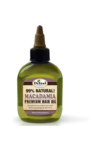 Difeel Difeel 99% Natural Macadamia Premium Hair Oil (75ml)
