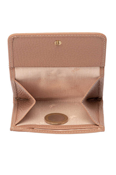 Tergan Powder Genuine Leather Women's Wallet - S1Cb 00005627 -I0U