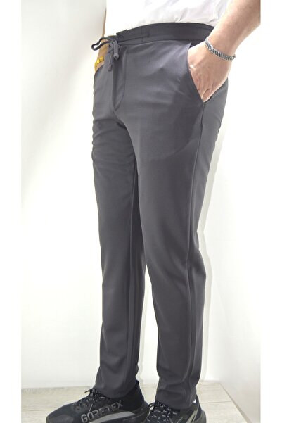 gılapa ÖRME JOGGER PANTOLON FÜME