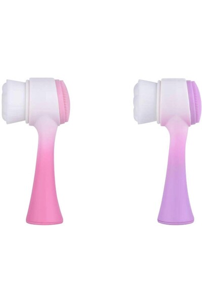 Miniso Işıltılı Cilt Için Gradyan Renkli Yüz Temizleme Fırçası