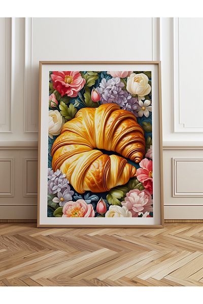 HOMEPACK Единична картина в дървена рамка, единичен плакат, картина TK/1005