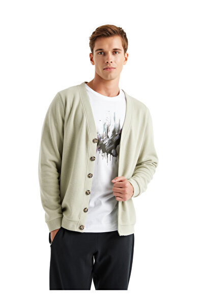 Blackspade Men's Cardigan 40597 - Green
