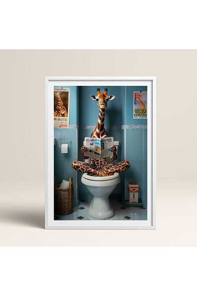 HOMEPACK Pictură cu un singur cadru din lemn Pictură poster dintr-o bucată TK/983