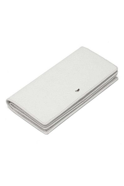 Tergan Portofel de damă din piele albă - S1cb 00005685 -b69