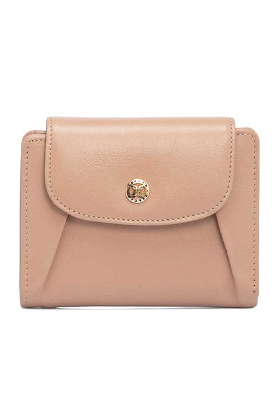 Tergan Powder Genuine Leather Women's Wallet - S1Cb 00005714 -J1B