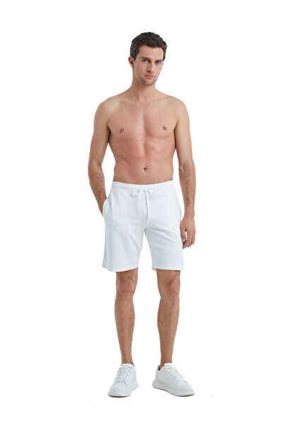 Blackspade Pantaloni scurți pentru bărbați 40528 - Alb