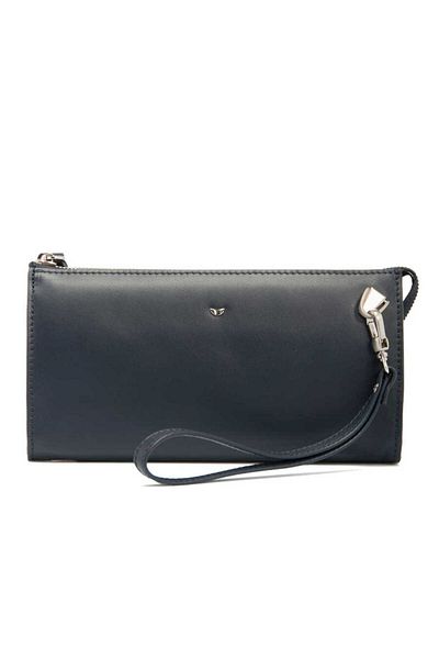 Tergan Ανδρική τσάντα Portfolio από γνήσιο δέρμα Navy Blue - S1pc 00021288 -μ80