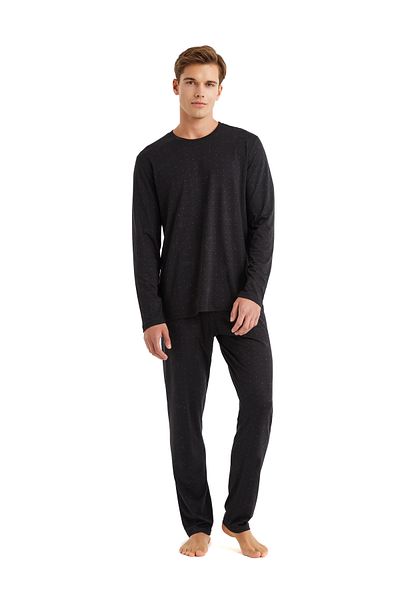 Blackspade Ανδρικό Σετ Πιτζάμες 40570 - Μαύρο