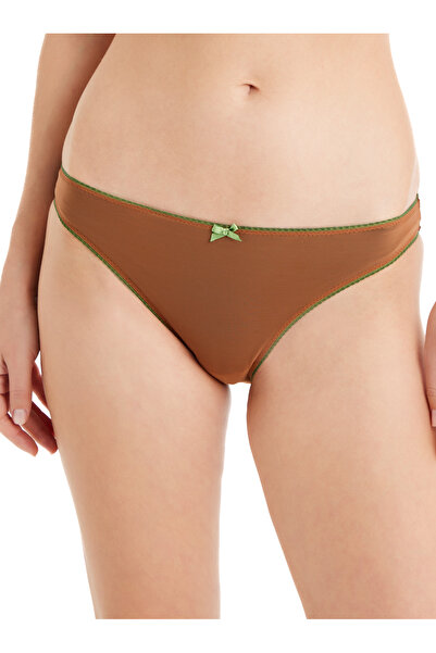 Blackspade Γυναικείο Δαντελένιο Slip 60469 - Καφέ