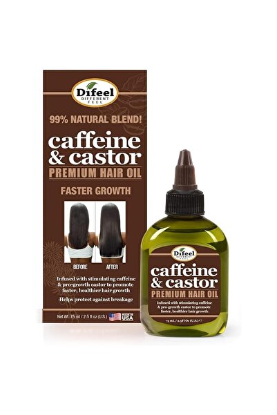 Difeel Difeel Caffeine & Castor Premium Hair Oil - 75 ml