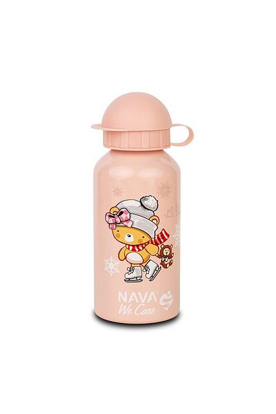 Nava Sticla termoizolanta Nava We care 400 ml roz
