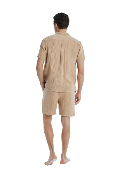 Blackspade Ανδρικό πουκάμισο 10516 - Μπεζ