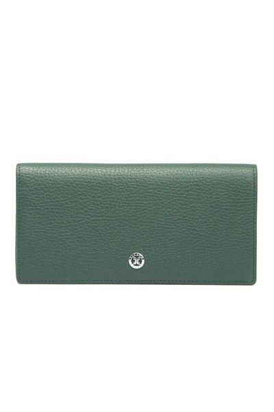 Tergan Green Genuine Leather Women's Wallet - S1Cb 00005685 -I5T