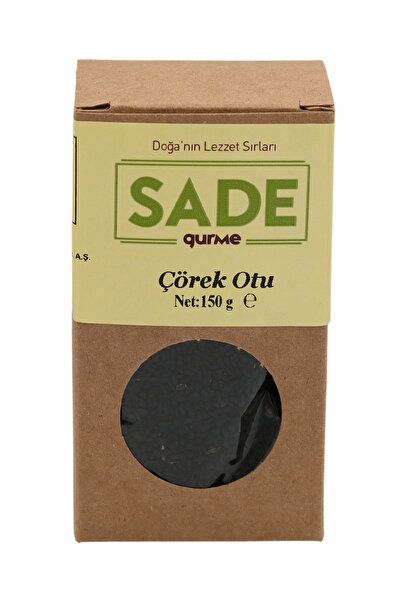 Sade Organik Sade Gurme Çörek Otu 150gr