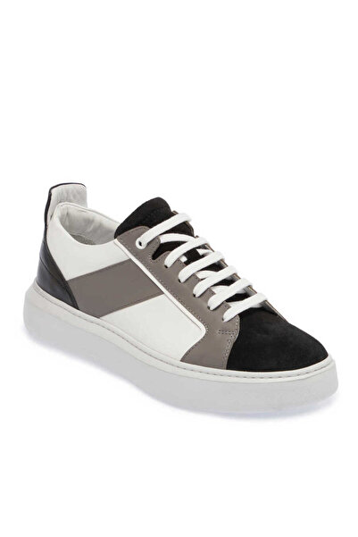 Tergan Siyah Hakiki Süet Deri Erkek Sneaker - E24I1AY56817-A01