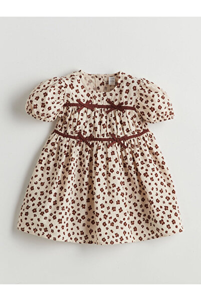 LC Waikiki Νέα σεζόν Floral κοριτσίστικο φόρεμα - S5KM42Z1