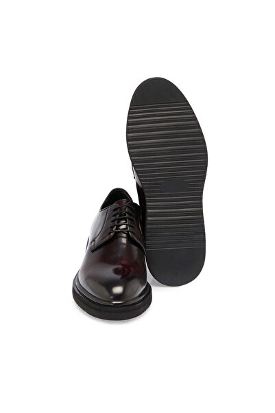 Tergan Bordo Hakiki Deri Erkek Klasik Ayakkabı - E24S1AY57045-A36