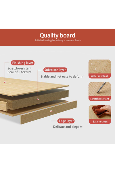 EqiEch Coffee Cabinet,Sideboard,Large Capacity Cabinet,Coffee Corner With Storage Space,Coffee Bar Cabinet