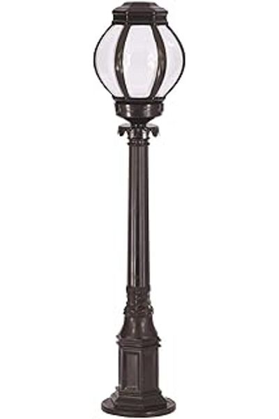 Mu Art Ahşap Avonni 68195 Garden Countertop Lighting, 60 W, Black