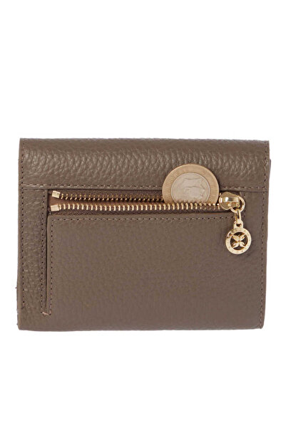 Tergan Beige Genuine Leather Women's Wallet - S1Cb00005809-B73