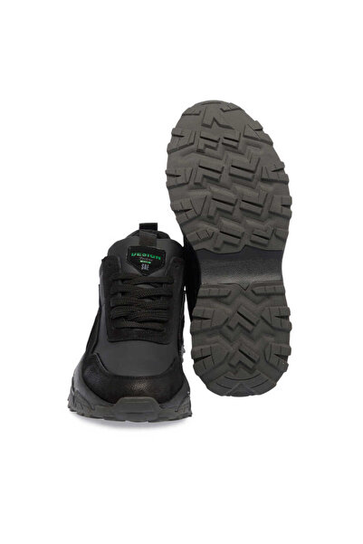Tergan Siyah Hakiki Deri Erkek Sneaker - E23S1AY56387-A23