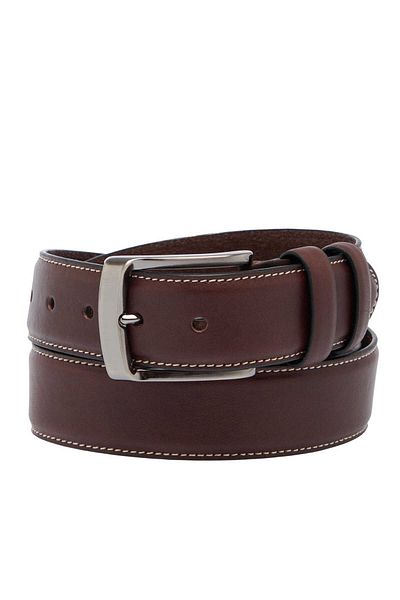 Tergan Brown Genuine Leather Men's Belt - S1Ek 00000370 -D63