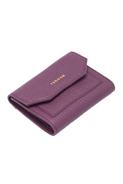 Tergan Purple Genuine Leather Women's Wallet - S1Cb 00005809 -C48