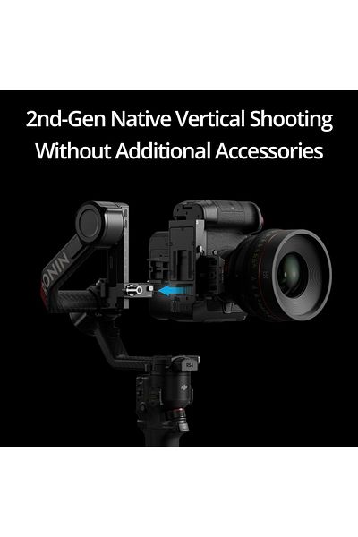 DJI مجموعة RS 4 Pro، مثبت ثلاثي المحاور لكاميرات DSLR وكاميرات السينما