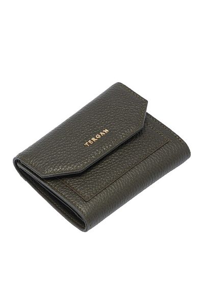 Tergan Green Genuine Leather Women's Wallet - S1Cb 00005809 -T7N