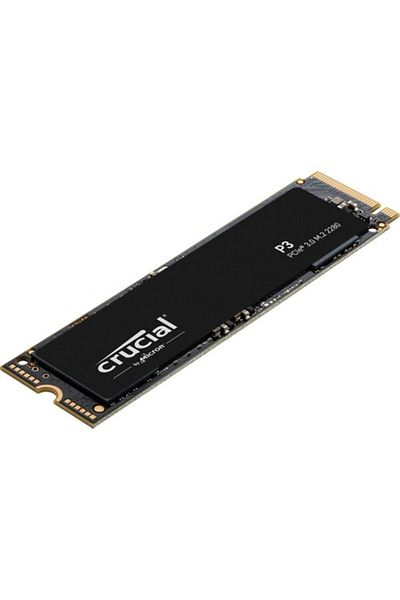 Crucial P3 500 جيجابايت SSD M.2 Nvme PCIE 3500 - 1900 ميجابايت/ثانية، 2280، ضمان 5 سنوات، الجيل 3 Ct500p3ssd8