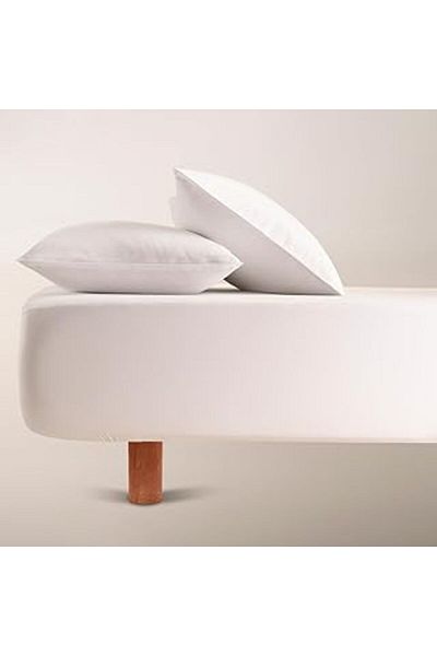 Hepta Collection Bedroom Lia Elastic Carsaf Set 180X200 (Additional 35 cm) White