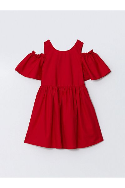 LC Waikiki Crew Neck Girl's Dress