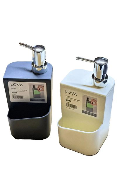 elsmor Lova Smart Dispenser Σαπουνιού και Σφουγγάρι 650ml 2 Τεμάχια