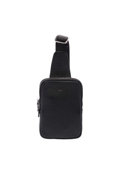 Tergan Black Genuine Leather Men's Crossbody Bag - S1Ac 00021487 -A6F