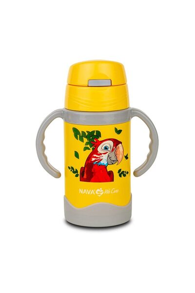 Nava Sticla termoizolanta Nava We care 300 ml galben