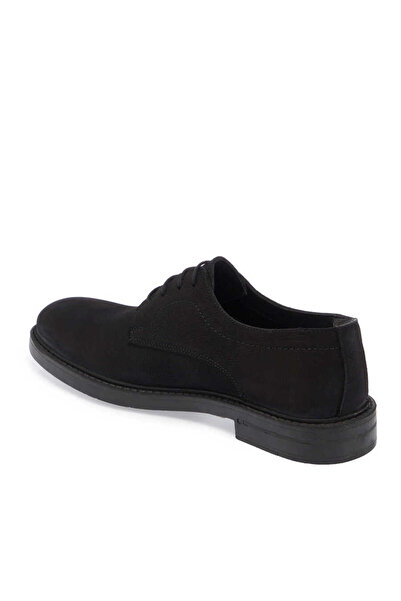 Tergan Siyah Hakiki Deri Erkek Klasik Ayakkabı - E24S1AY56987-A64