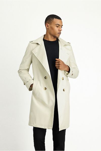 Kiğılı Double Breasted Top Coat & Trench Coat